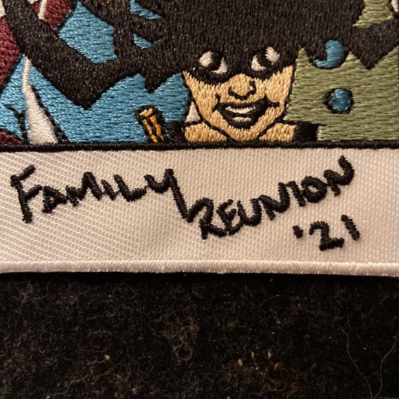 Handmade Iron on Family reunion 2021 “Disney/Marvel” Patch - Picture 3 of 3